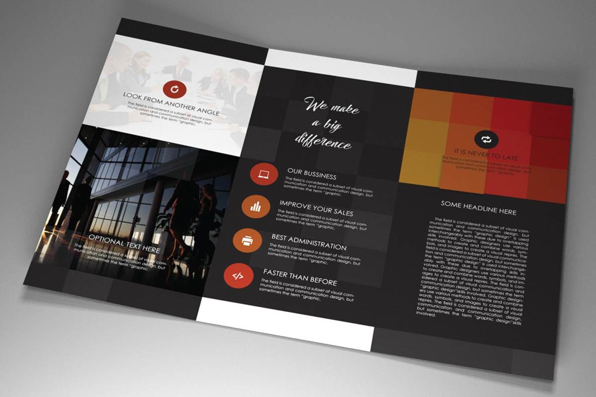 Indesign Brochure Square tiles, a Brochure Template by RudanStudio (Photo 4 of 7)