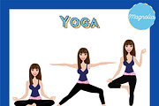 Yoga Teacher Portrait Creator, a Person Illustration by Lauren Lesley Studio (Thumbnail 23 of 43)
