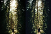 5 GREEN HIKING LIGHTROOM PRESETS, an Action Add-On by Emma Kate Creative (Thumbnail 2 of 10)