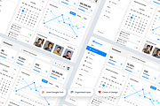 Hospital Management Admin Dashboard, an UI Kit Template by Annora Studio (Thumbnail 3 of 6)