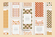 Checkered Painted Seamless Patterns, a Pattern Graphic by Basia Stryjecka (Thumbnail 12 of 17)