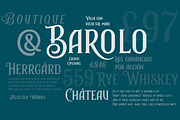 CigarBox Lettering Font Duo, a Serif Font by vatesdesign (Thumbnail 7 of 7)