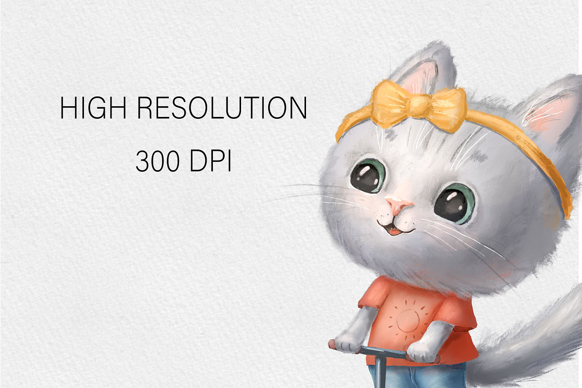 Cool Animals Characters, an Animal Illustration by ElenaPlatovaArt (Photo 6 of 7)