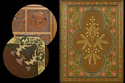 Antique Book Covers, a Texture Graphic by Blue Line Design (Thumbnail 2 of 24)