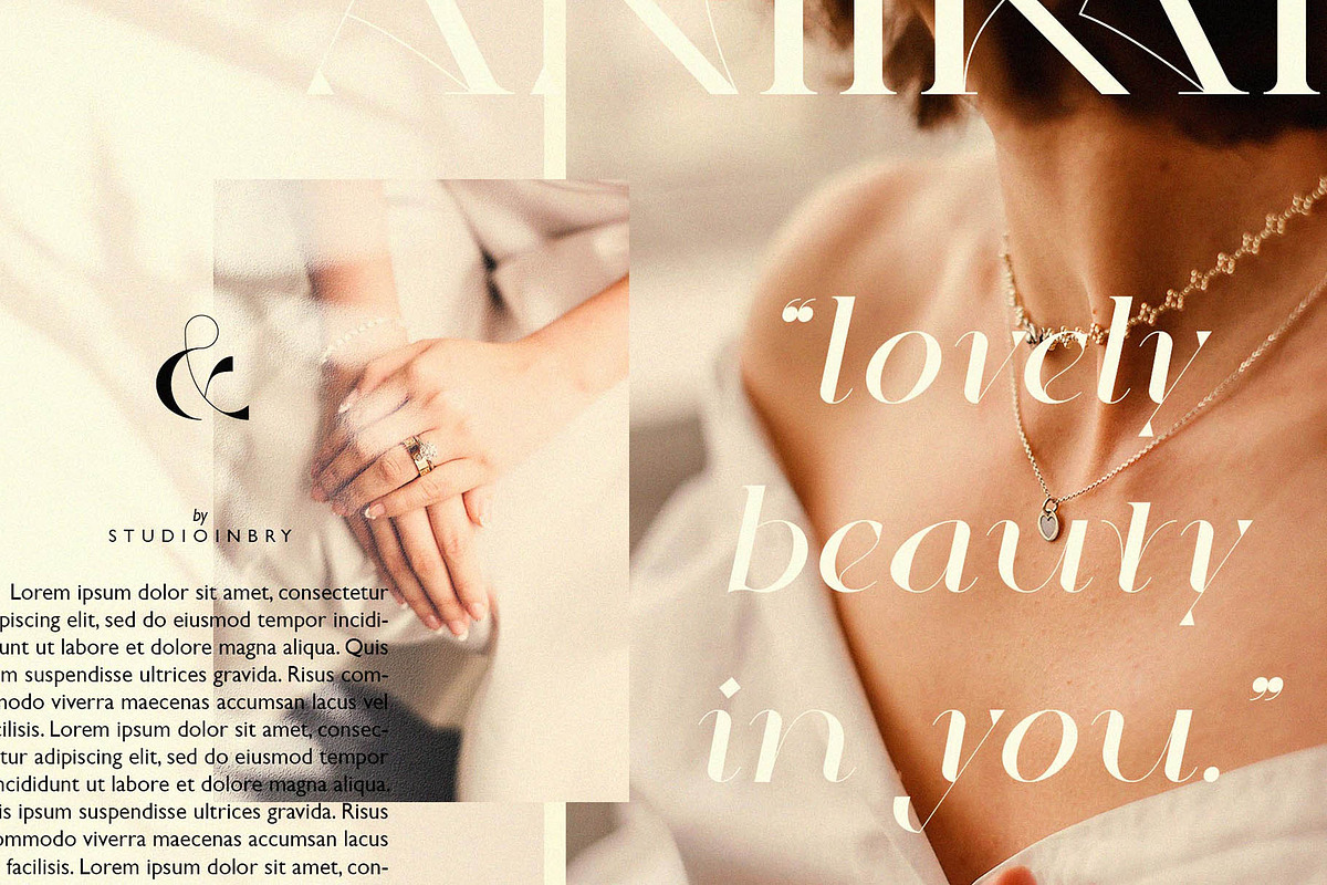 Arafah - Elegant & Modern Serif, a Serif Font by StudioinBry (Photo 3 of 20)