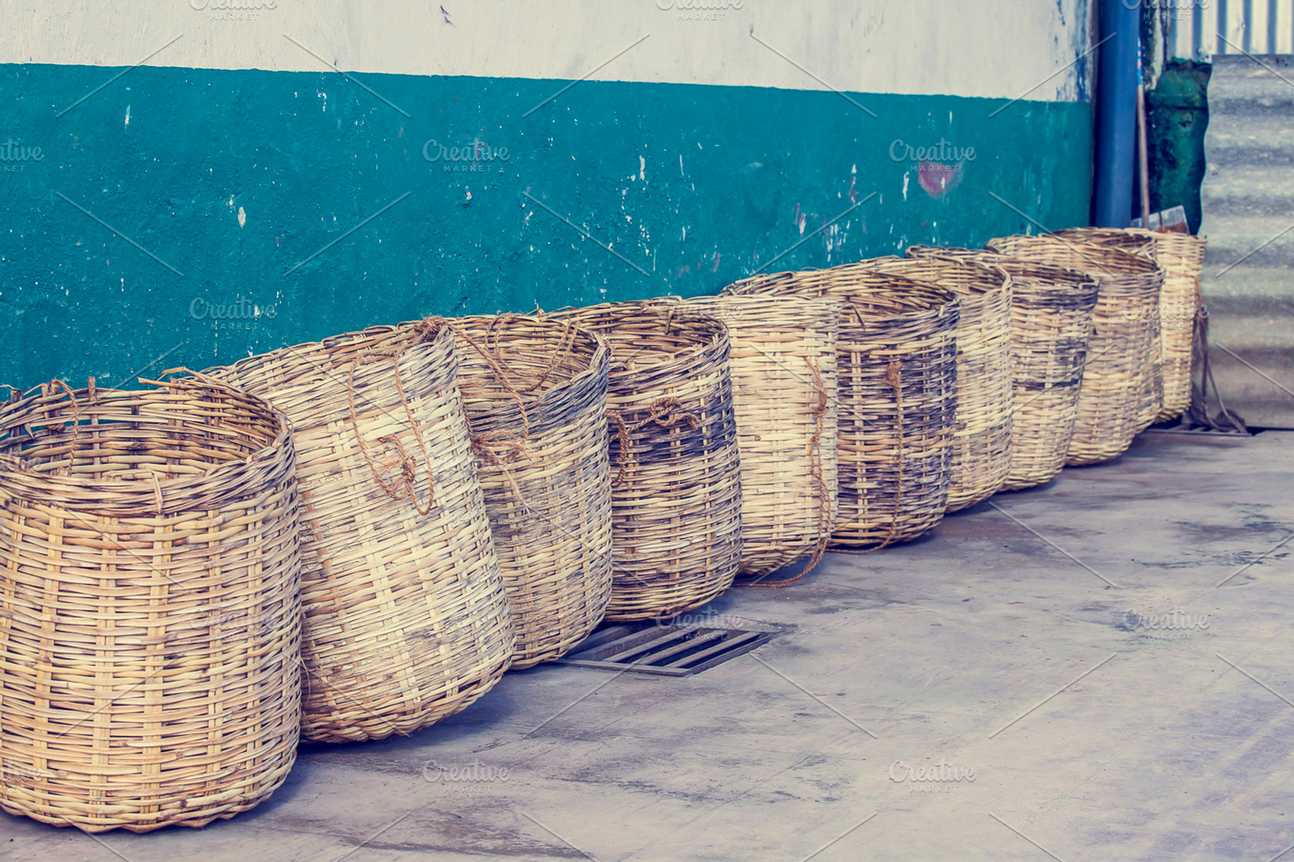 Wicker baskets