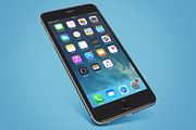 iPhone 6+ mockup, an iPhone Mockup by Shakuro (Thumbnail 3 of 3)
