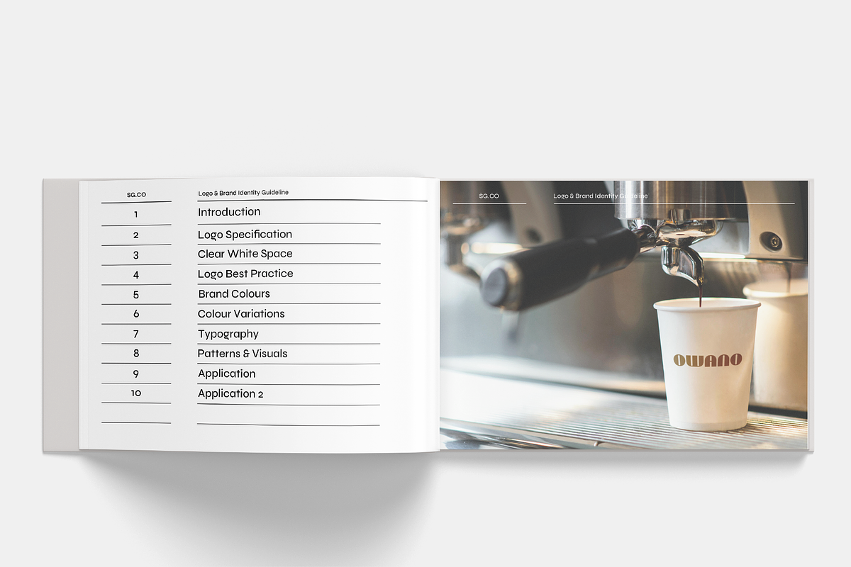 Minimalist Brand Guidelines Template, a Templates & Theme by Swyn.Studio (Photo 2 of 7)