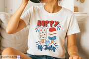 Happy 4th of July Hand-drawn PNG SVG, a Graphic by mh_arif (Thumbnail 4 of 4)