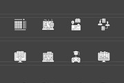25 EdTech & AI Learning Icons., a Solid Icon by IconBunny (Thumbnail 2 of 2)
