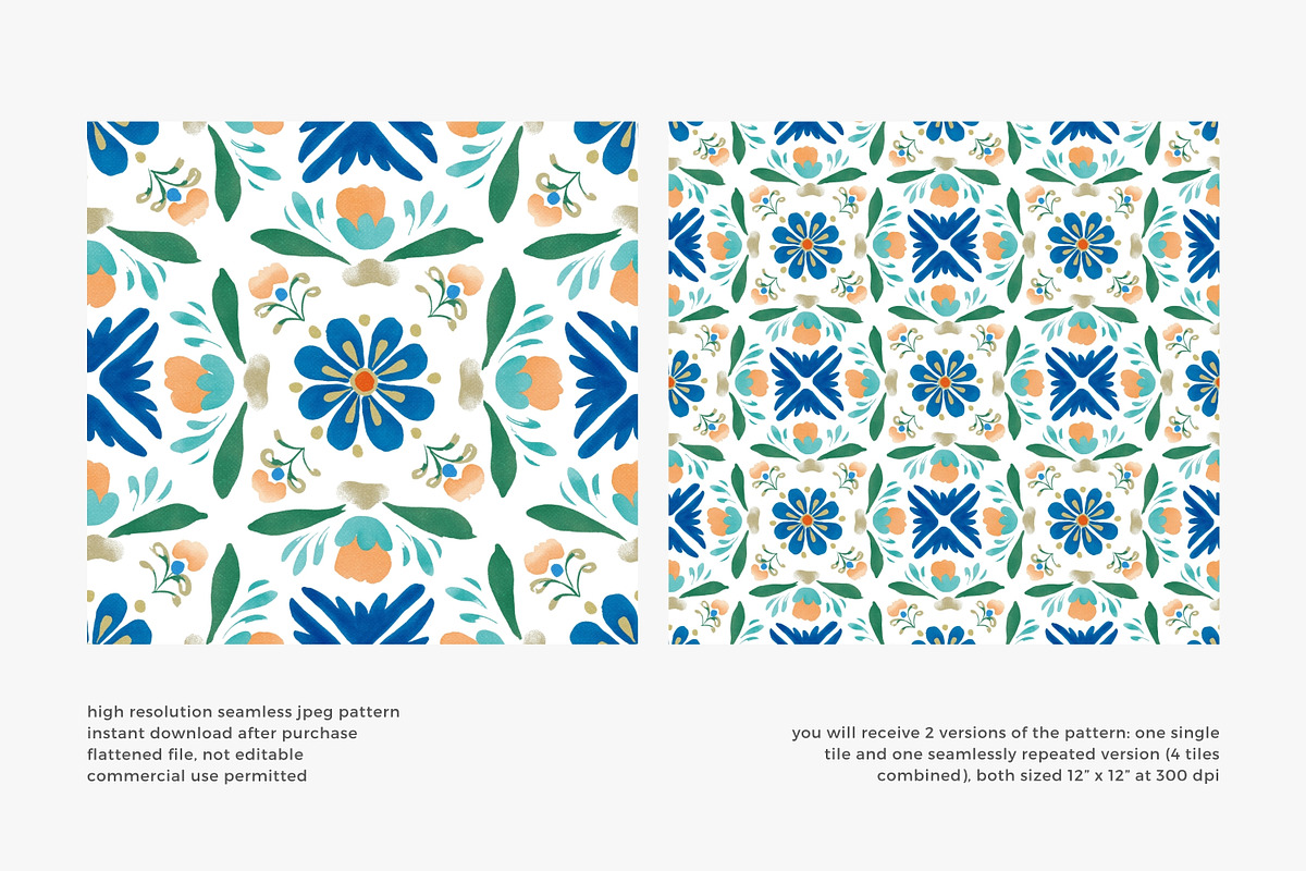 Scandinavian folk seamless pattern, a Pattern Graphic by Pink Studio Art (Photo 3 of 4)
