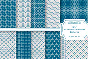 Set of Ornament Seamless Patterns, a Pattern Graphic by ExpressShop (Thumbnail 1 of 6)