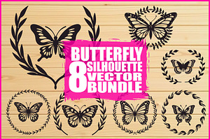 Nature Butterfly Vector Art, an Illustration by balal