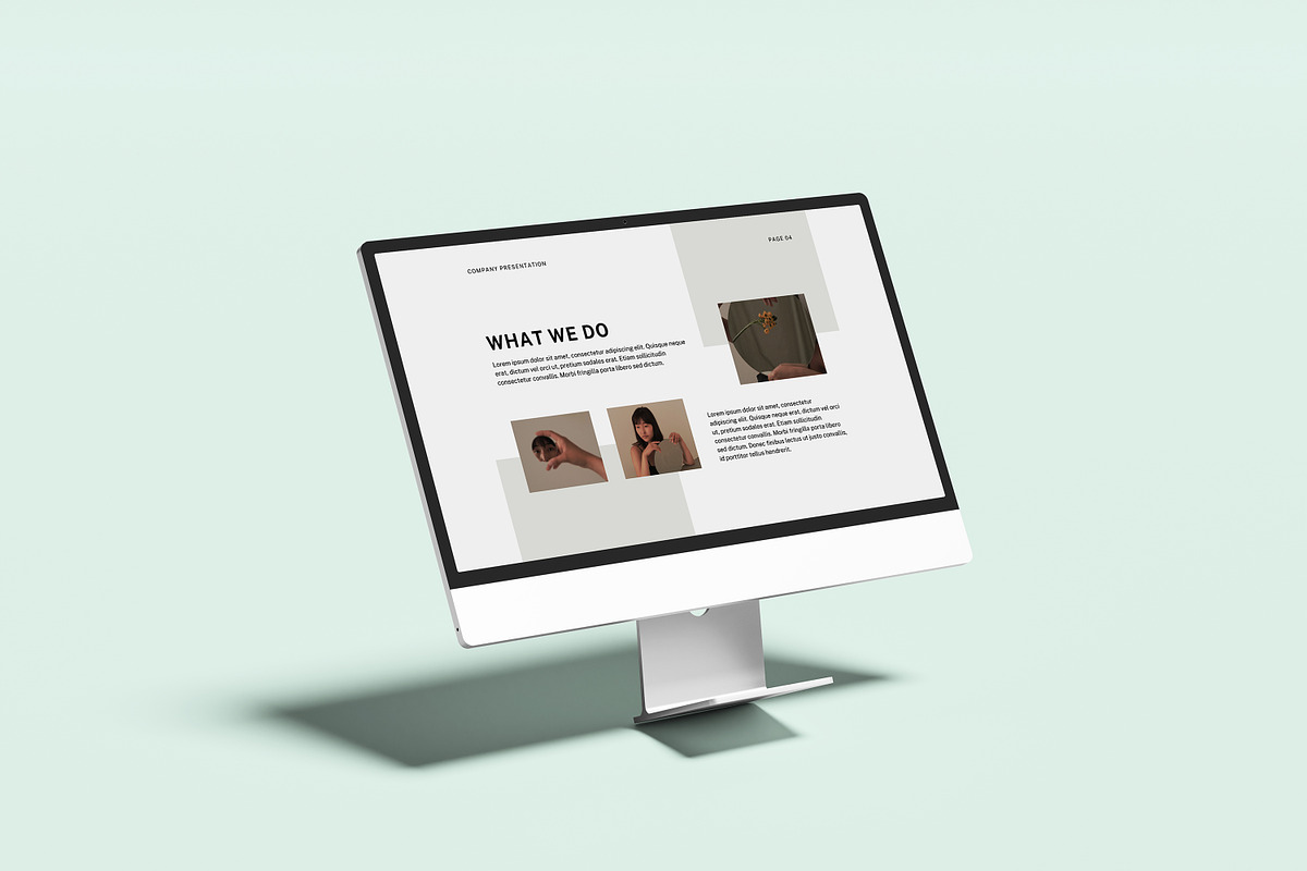 iMac Screen Mockup, a Mac Mockup by graphicstory (Photo 9 of 9)