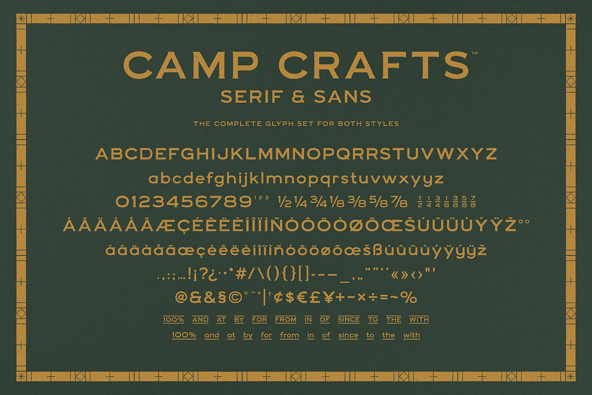 Camp Crafts, a Serif Font by Komet & Flicker (Photo 12 of 12)