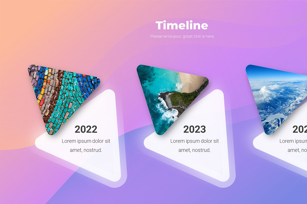 Timeline Infographics Google Slides, a Presentation Template by Presentation Templates (Photo 7 of 16)