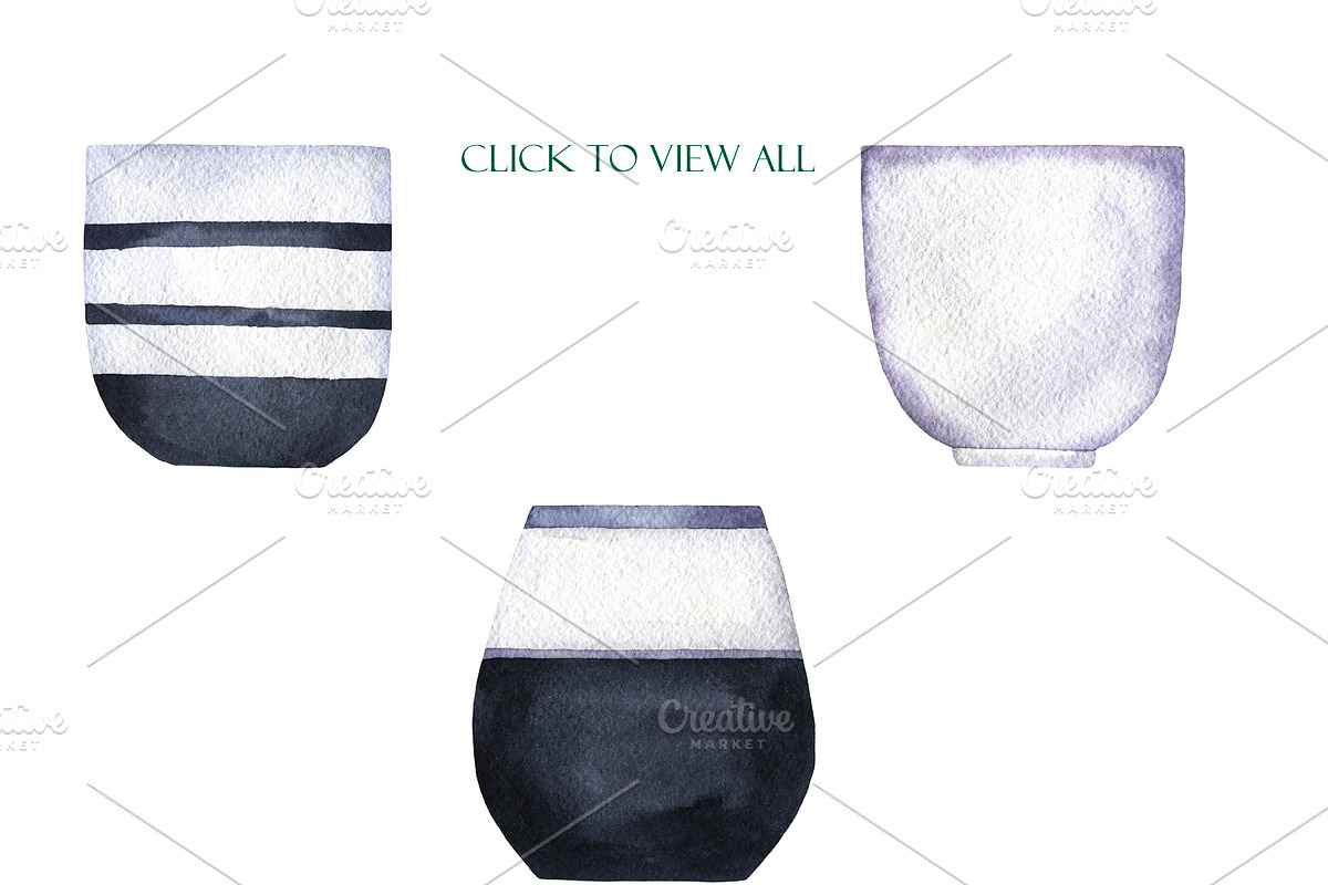 Cactus collection, an Illustration by Watercolor & sketches (Photo 4 of 7)