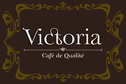 Anges - stylistic Art Nouveau font, a Serif Font by TypeFaith Fonts (Thumbnail 7 of 13)