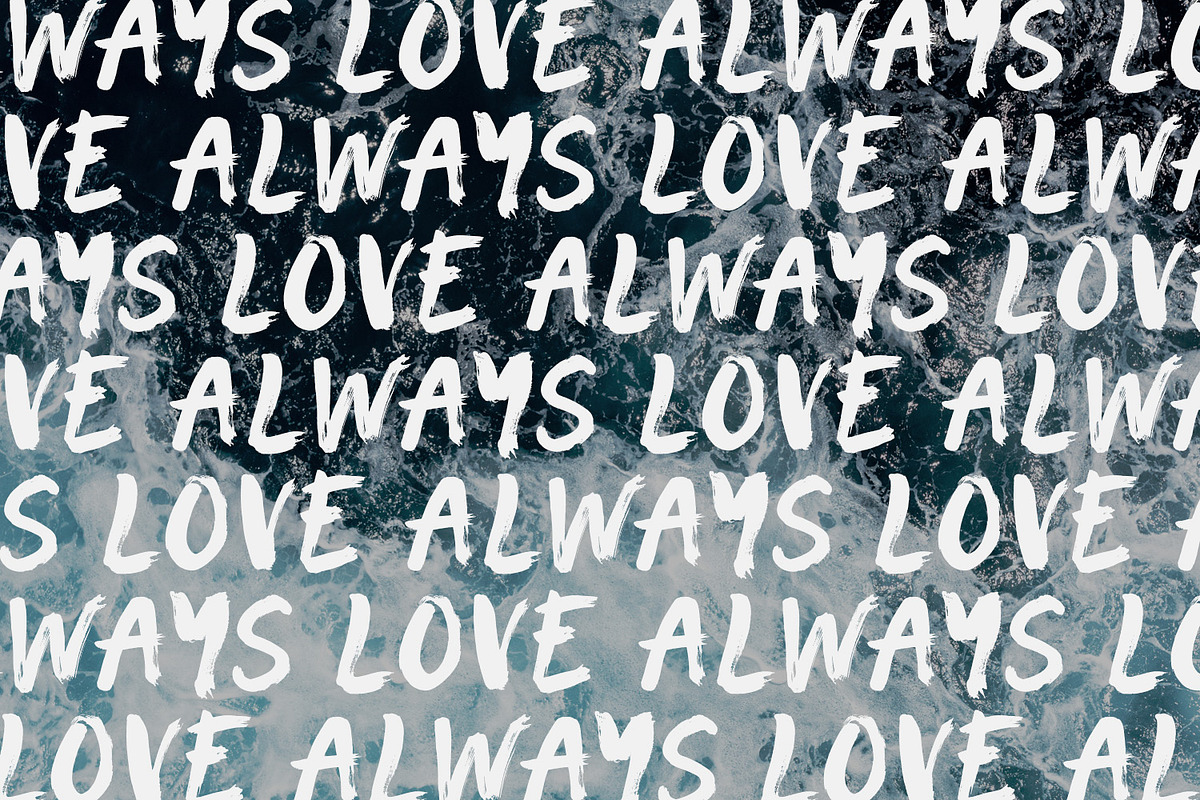 BLACKLIST BRUSH – SINGLE FONT, a Font by Blacklist Studio (Photo 7 of 7)