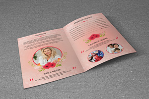 Funeral Program Template-V230