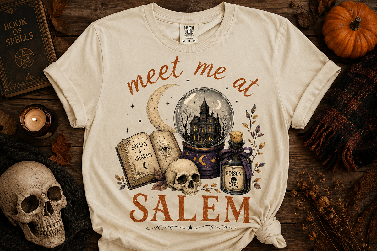 Vintage Trendy Halloween Png Bundle, a Seasonal Illustration by Daisy Design (Photo 3 of 17)