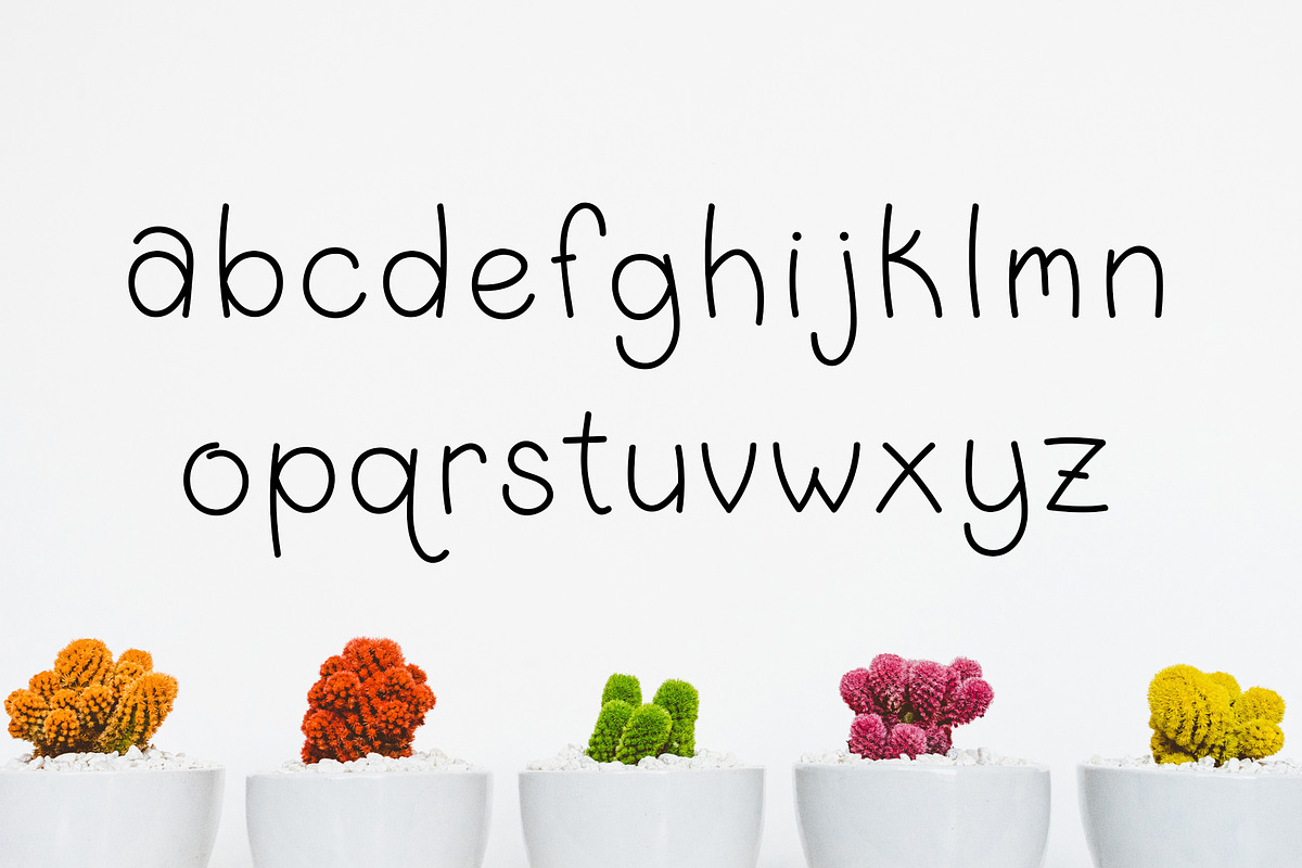 Imagine Zany: a playful font preview 5