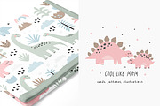 CUTE DINO BUNDLE, an Animal Illustration by Barkova Nadya (Thumbnail 12 of 13)
