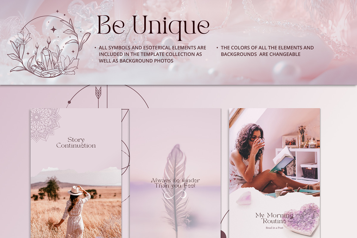 Purple Spiritual Instagram Stories, a Social Media Template by Under My Cozy Roof (Photo 7 of 11)