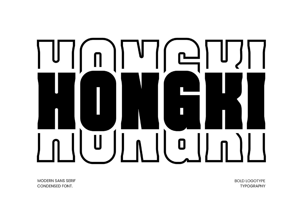Hongki Modern Slab Serif Font, a Slab Serif Font by Perfectype (Photo 1 of 7)
