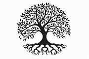 8 Tree of Life Vector Collection, an Illustration by BIPLOB EXPERT (Thumbnail 4 of 9)