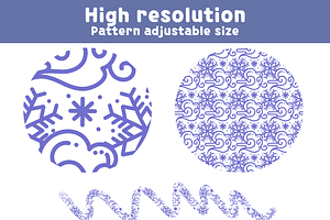 20 Japanese Pattern Winter Brushes