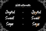 Begat - Brush Handwritten Font, a Script Font by productype1 (Thumbnail 3 of 8)
