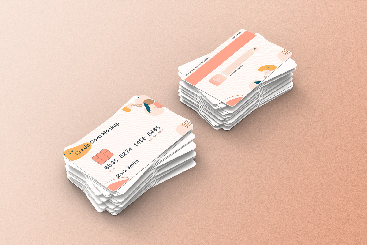 Credit Card Mockups Set | 51 PSD, a Print Template by ExplicitConcepts (Photo 31 of 51)