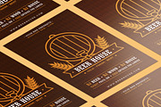 Beer House Flyer, a Poster Template by Rafoz (Thumbnail 3 of 4)