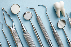 A tooth with caries and healthy, a Health & Medical Photo by ZinetroN