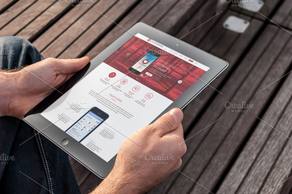 App presentation - One page site, an App Template by PRtopdesign (Photo 2 of 2)