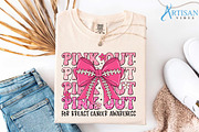 Pink out Breast Cancer Awareness PNG, a Healthcare Illustration by Artisan Vibes (Thumbnail 3 of 3)