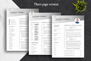 Sleek and Modern CV Template | Canva, a Resume Template by Lux Resume (Thumbnail 3 of 9)