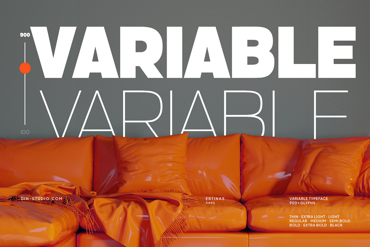Ertinas, a Sans Serif Font by din-studio.com (Photo 8 of 20)