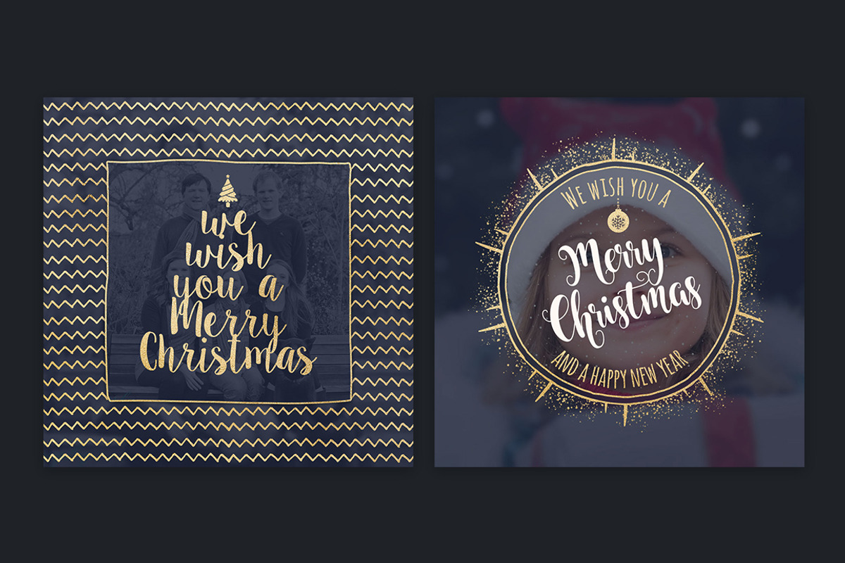 Christmas Social Media Layouts, a Templates & Theme by Medialoot (Photo 5 of 6)