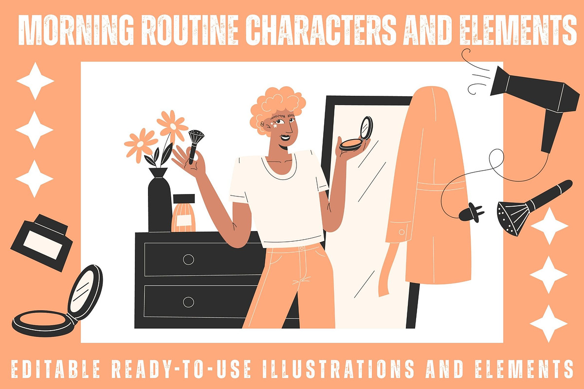 Morning Routine LGBTQ Men, a Person Illustration by YuskinKot (Photo 1 of 8)