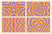 24 Groovy Psychedelic Backgrounds, a Background Graphic by Graphic Goods (Thumbnail 2 of 15)