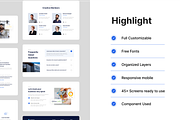 Agency Landing Page Template, a Device Mockup by Odama (Thumbnail 2 of 6)