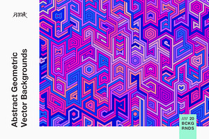 Abstract Geometric Vector Background, a Background Graphic by dvtchk