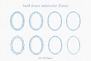 Borders Frames Watercolor Bundle, an Object Graphic by Solo Art Original (Thumbnail 2 of 12)
