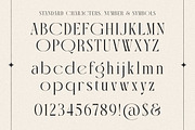 Calmore - Modern Elegant Serif, a Serif Font by Shakira Studio (Thumbnail 10 of 10)