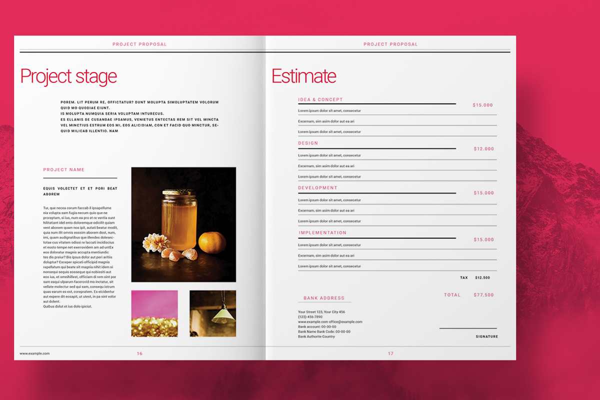 Red Project Proposal, a Brochure Template by Boris Cupac (Photo 9 of 12)