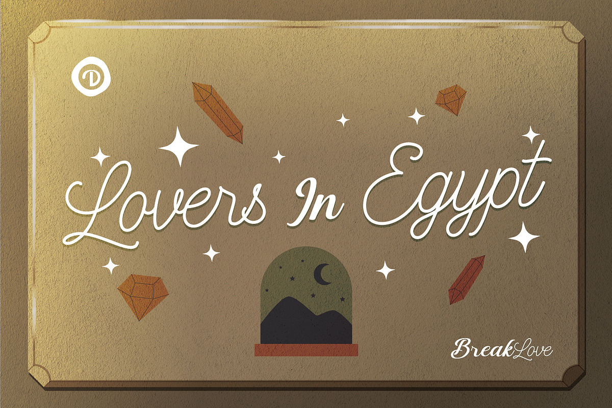 BreakLove, a Script Font by Drizy (Photo 9 of 9)