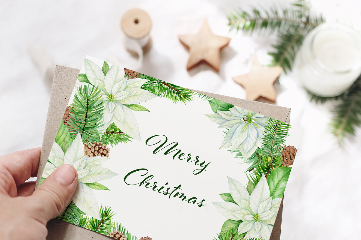 Forest Christmas set, an Illustration by svetodesign (Photo 2 of 12)