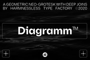 80% off - Diagramm Neo-Grotesk, a Sans Serif Font by HARMNESSLESS (Thumbnail 1 of 15)